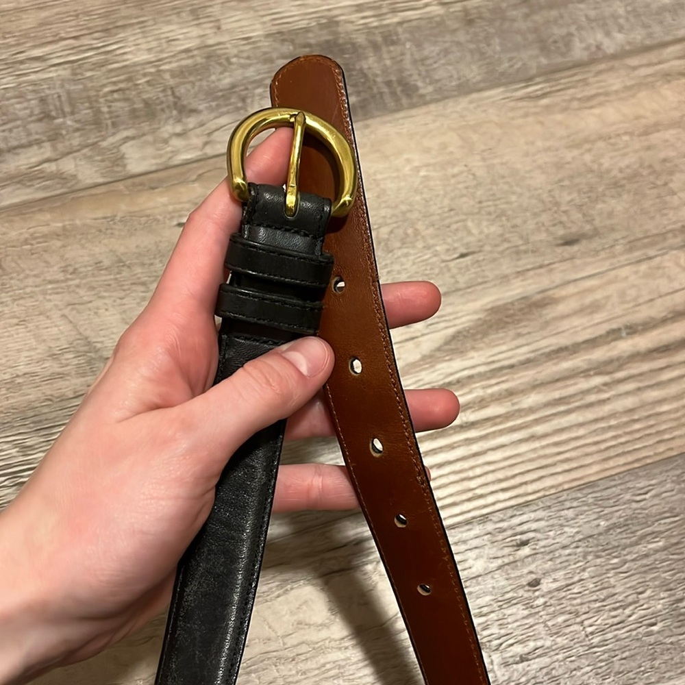 Coach belt